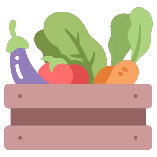 fruits légumes lapin
