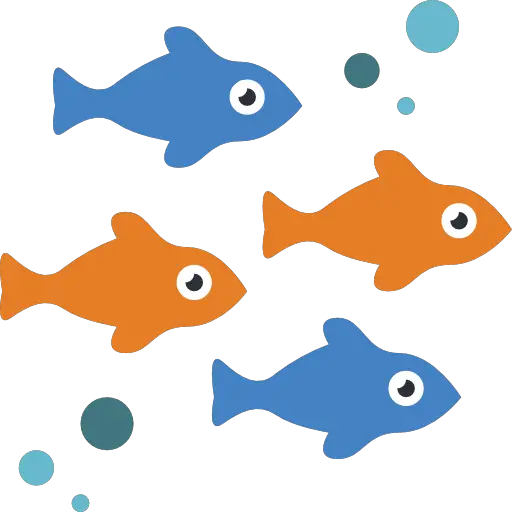 dépression poissons rouges: l'effet de groupe