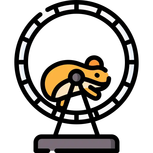 Combien de temps un hamster peut faire de la roue