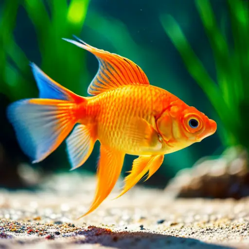 poisson rouge change de couleur et devient jaune